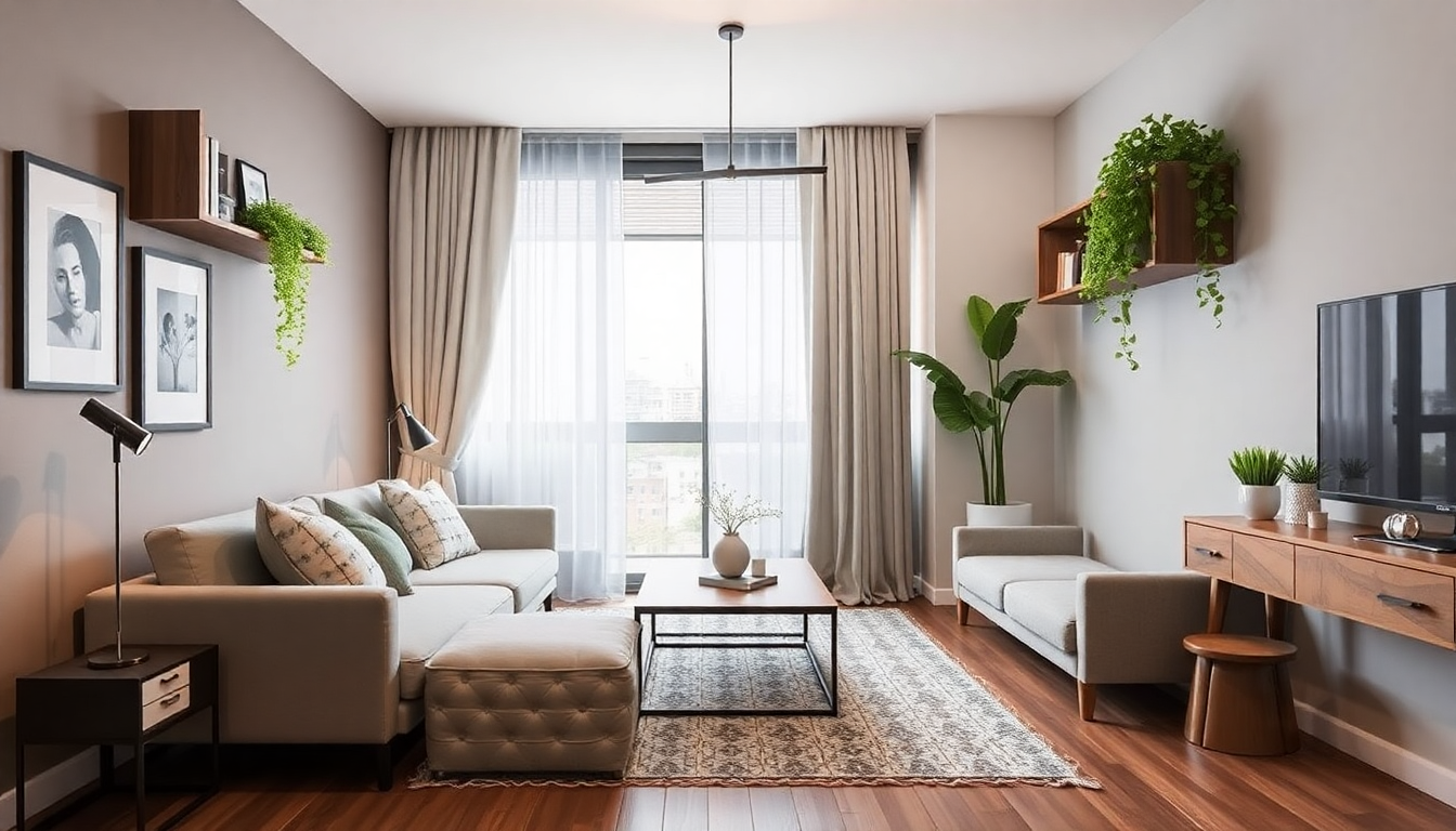 7 Dicas de Decoração para Apartamentos Pequenos e Funcionais