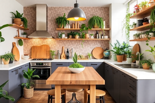 5 Dicas para Transformar seu Espaço Culinário com Plantas