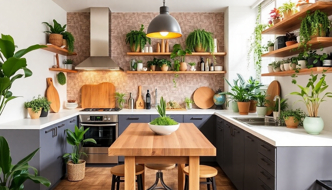5 Dicas para Transformar seu Espaço Culinário com Plantas