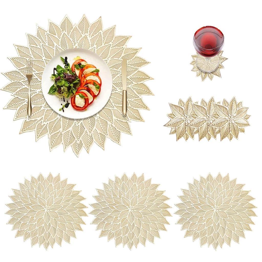 Ricaly KIT 8 Placemat Sousplat Dinner Table Set