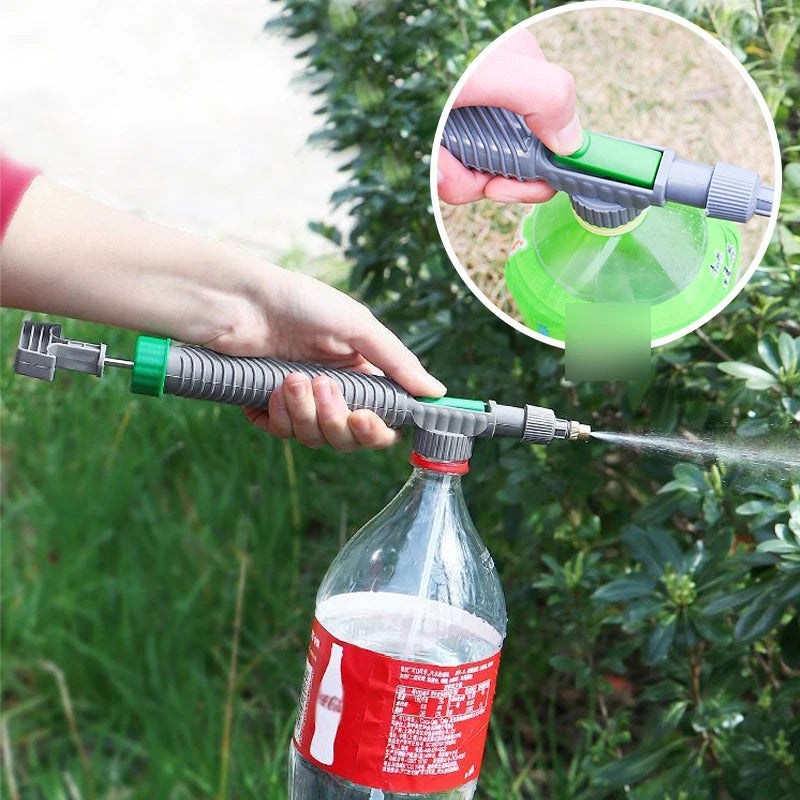 Ricaly Adjustable Bottle Sprayer: Watering Nozzle with Pressure and Versatility