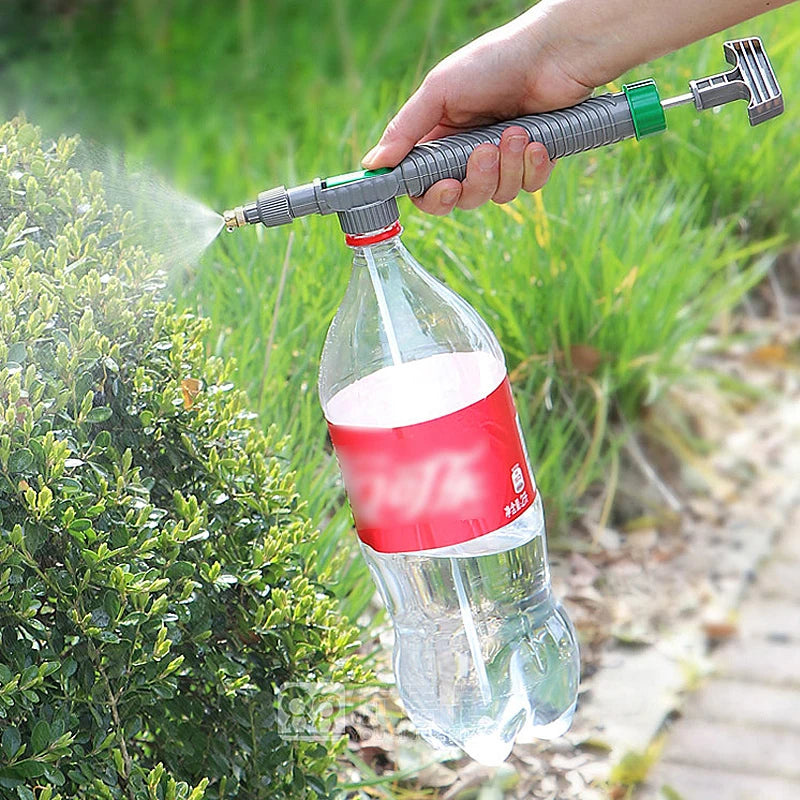 Ricaly Adjustable Bottle Sprayer: Watering Nozzle with Pressure and Versatility