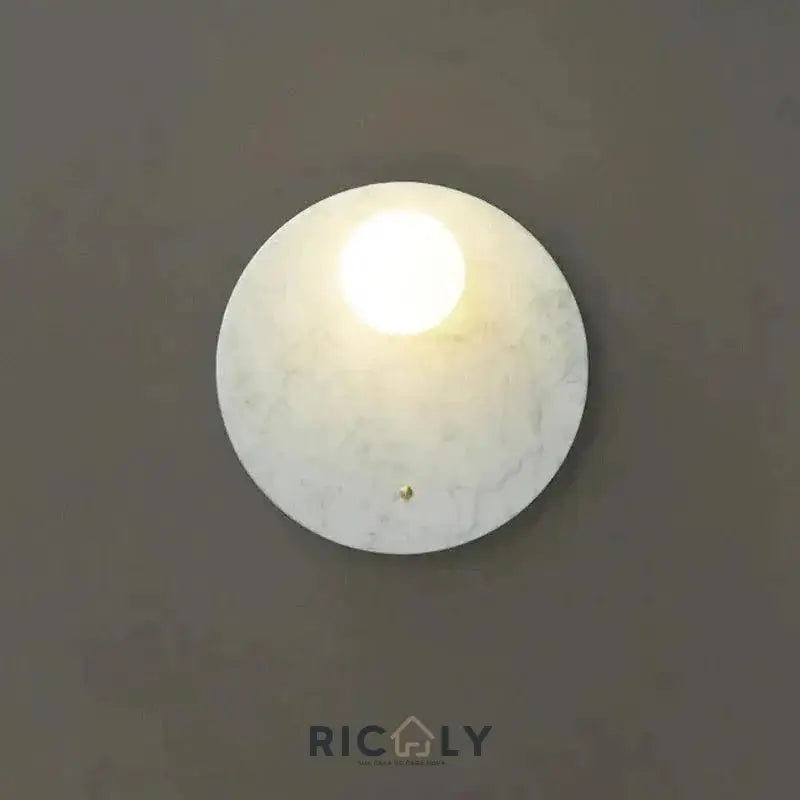 Arandela de Parede Interna Stone by Ricaly: Iluminação Sofisticada com Toque Inovador - Iluminação