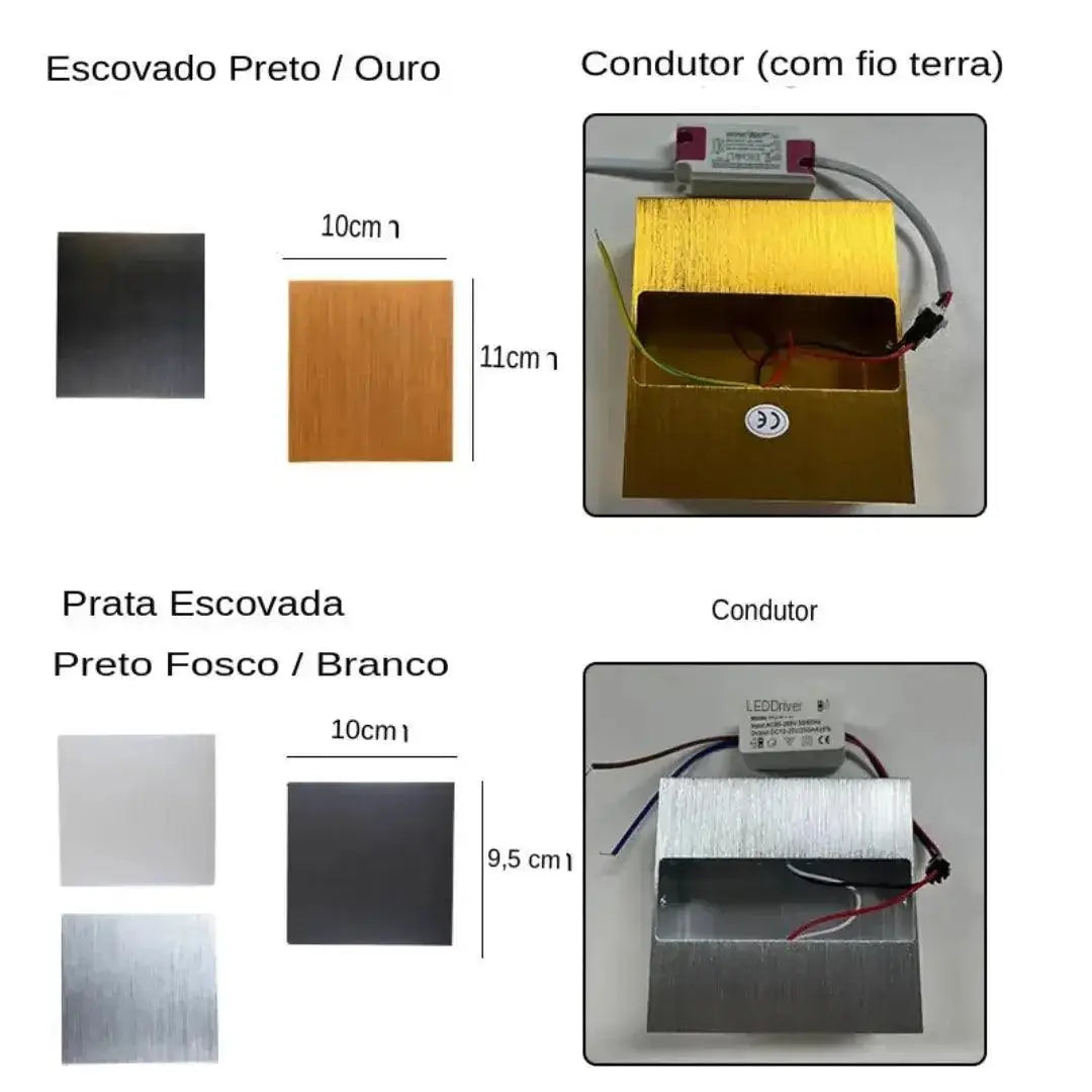 Arandela Externa Ricaly Royal Para Sua Parede montado na parede luz acessórios Iluminação Compre