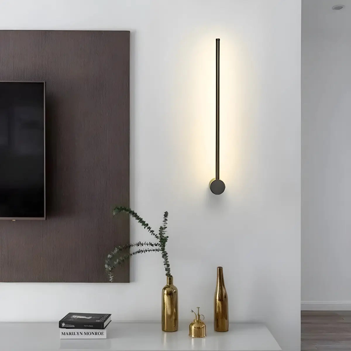 Arandela Linear Ricaly Parede Interna moderno montado na parede luz Iluminação Compre