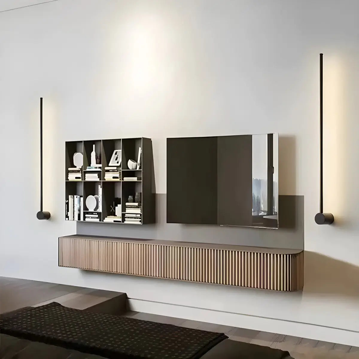 Arandela Linear Ricaly Parede Interna moderno montado na parede entretenimento Iluminação Compre