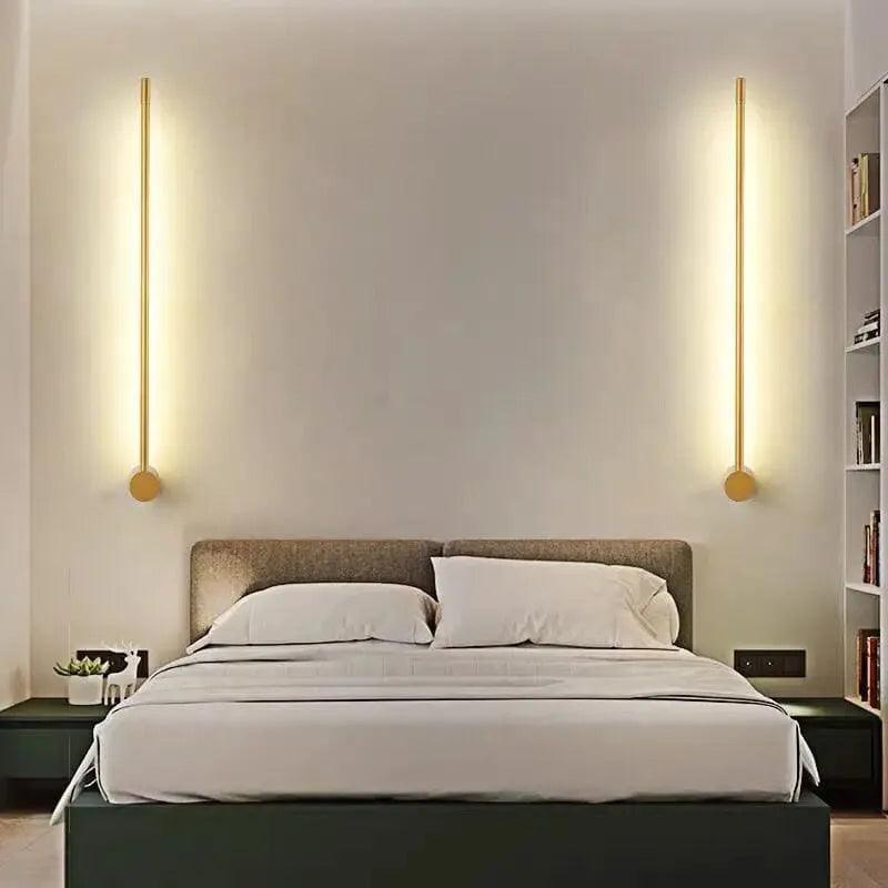 Arandela Linear Ajustável Ricaly: Iluminação Elegante e Inovadora para Ambientes Internos