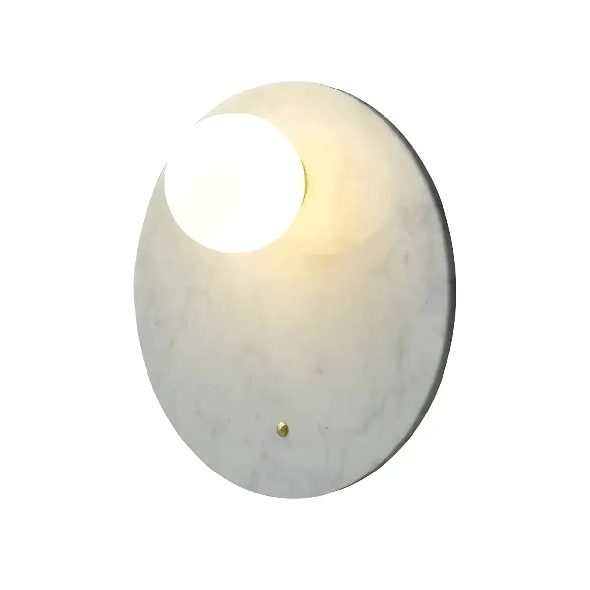 Arandela Parede Interna Stone Ricaly rodada parede arandela Iluminação Compre