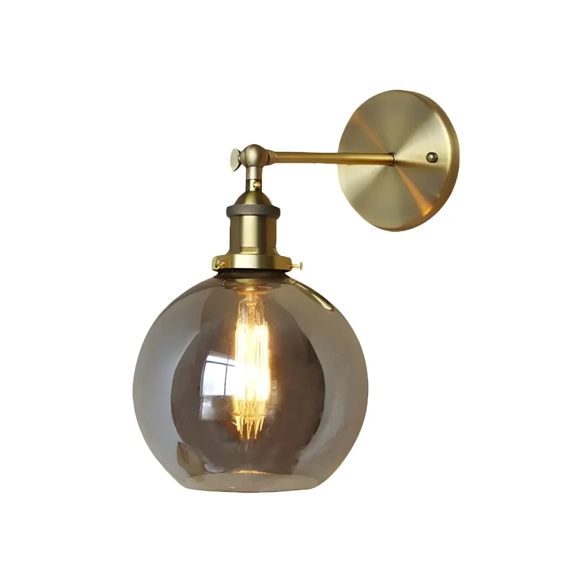 Arandela Colonial Vintage Cinza | Ricaly Iluminação latão parede arandela Compre