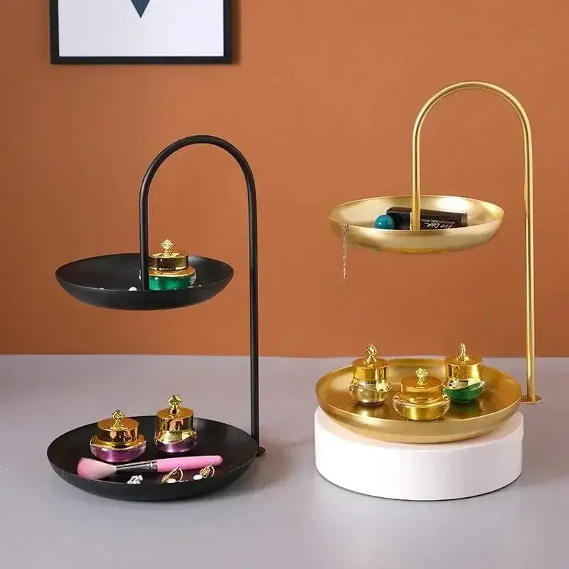 Bandeja de Mesa Ricaly em Ferro Estilo Decoração Compre