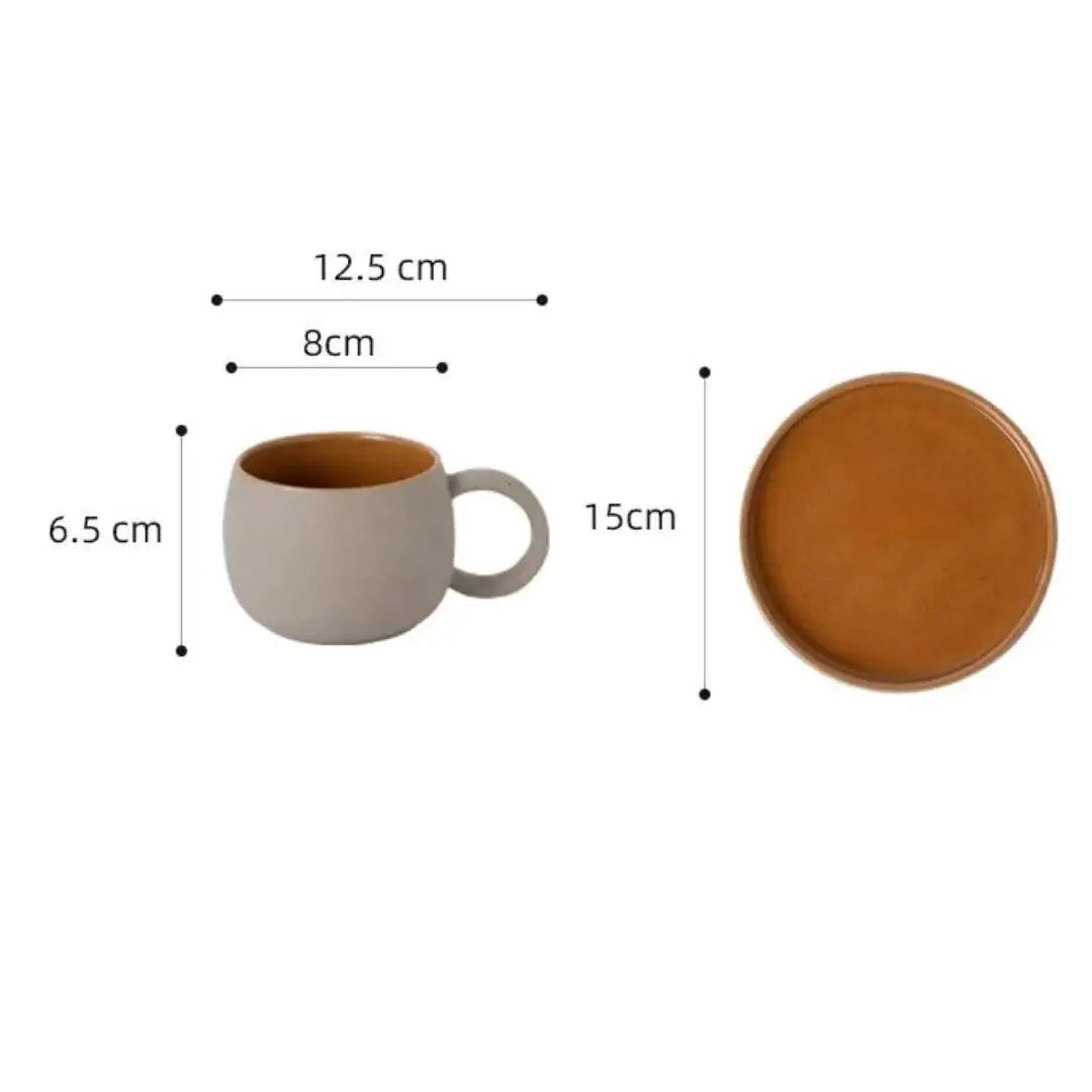Caneca Cerâmica Vintage Ricaly | Frete Grátis Hoje cerâmica caneca pires Organizadores para Cozinha Compre