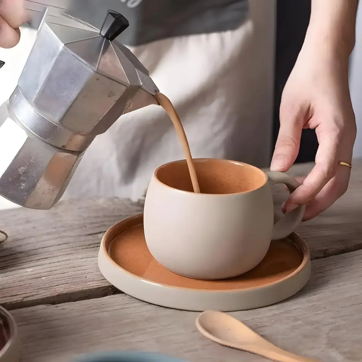 Caneca Cerâmica Vintage Ricaly | Frete Grátis Hoje café derramado cerâmica Organizadores para Cozinha Compre