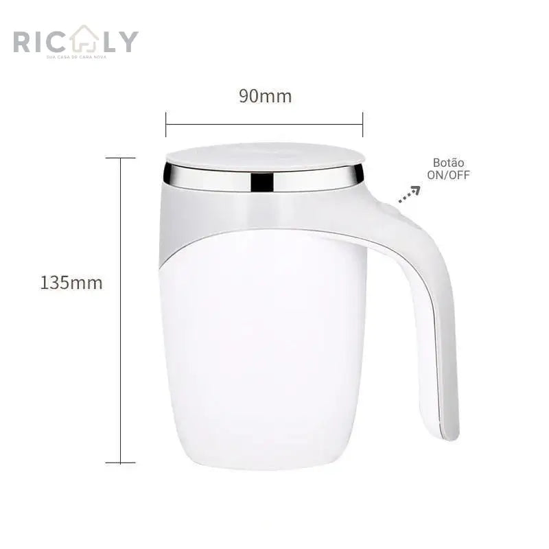 Caneca Térmica Mixer de Inox Portátil Ricaly