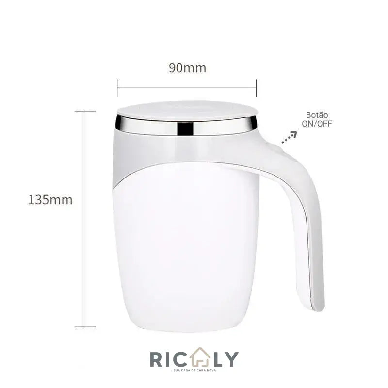 Caneca Térmica Mixer de Inox Portátil Ricaly