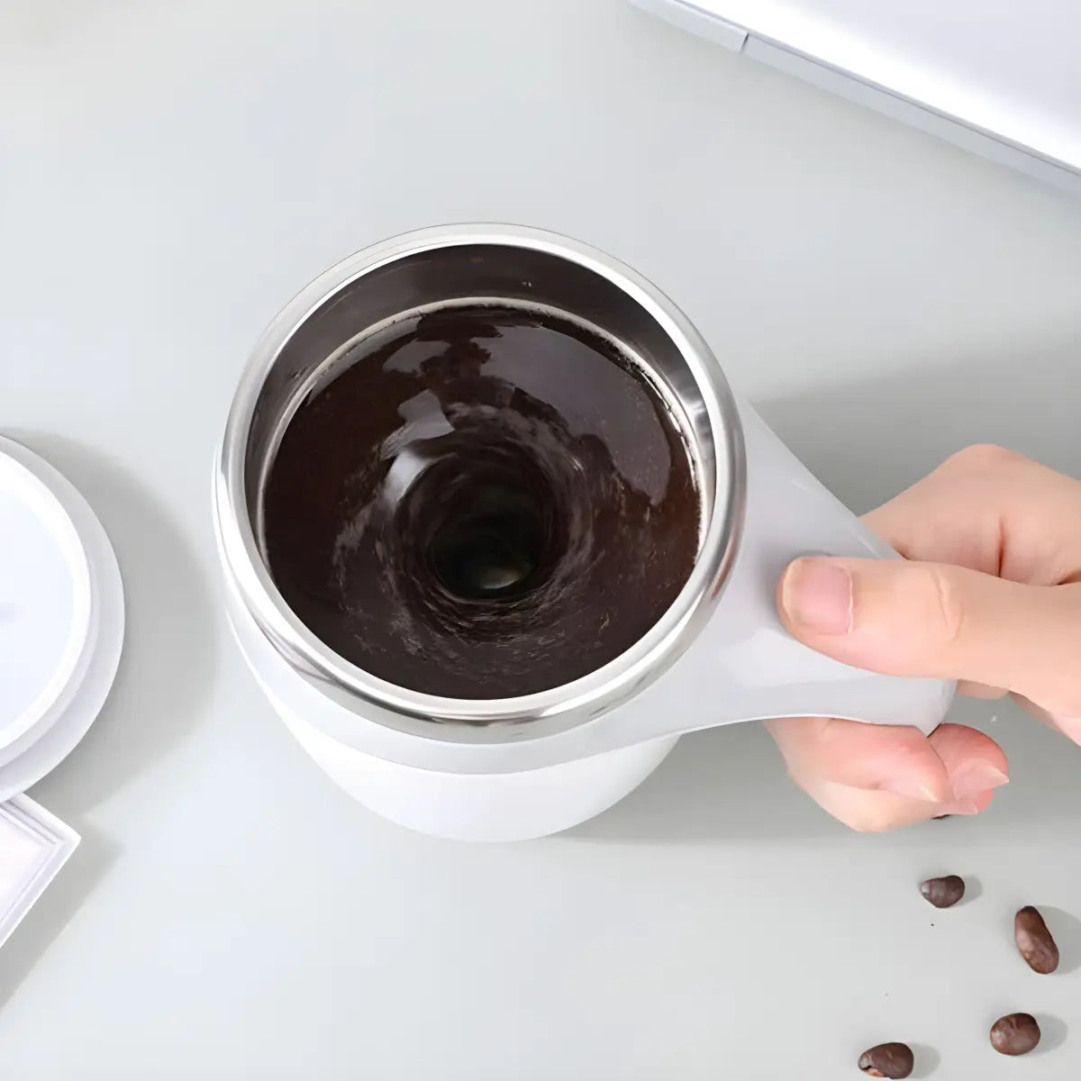 Caneca Térmica Mixer Inox Ricaly | 5% OFF e Frete Grátis café caneca Organizadores para Cozinha Compre