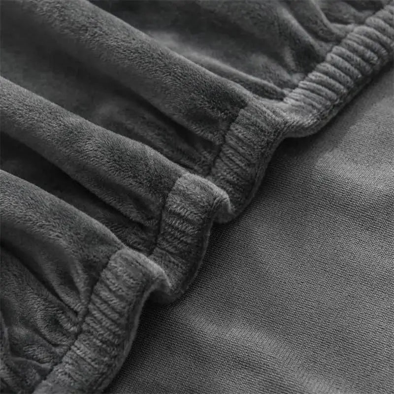 Capa para Cadeira de Jantar Suede Premium Cinza Escuro Ricaly Compre