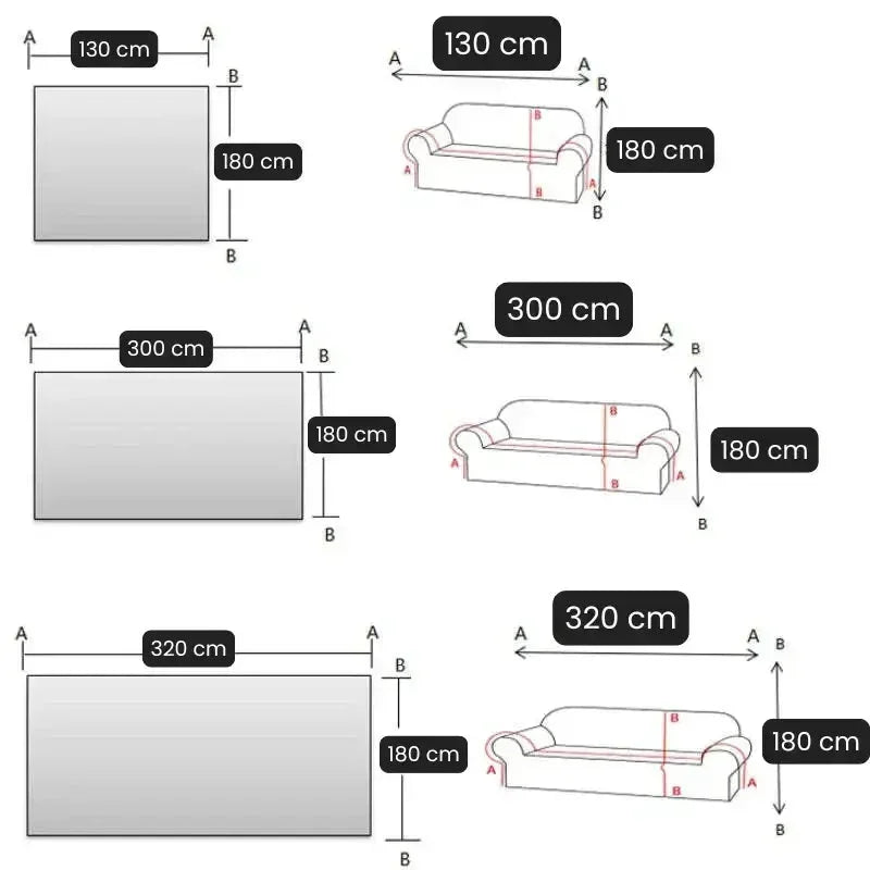 Capa de Sofá Confortável e Estilosa Compre agora Ricaly