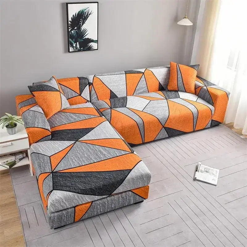Capas para Sofá com Design Geométrico Ricaly Compre