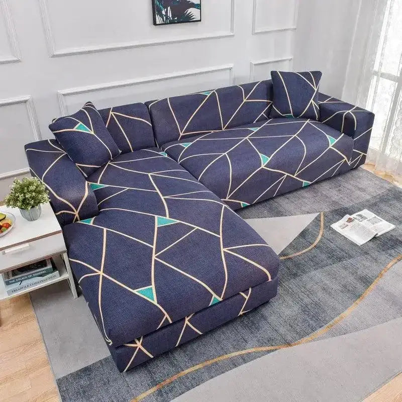 Capas para Sofá com Design Geométrico Ricaly Compre