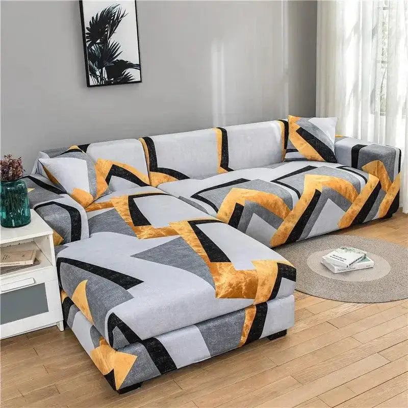 Capas para Sofá com Design Geométrico Ricaly Compre