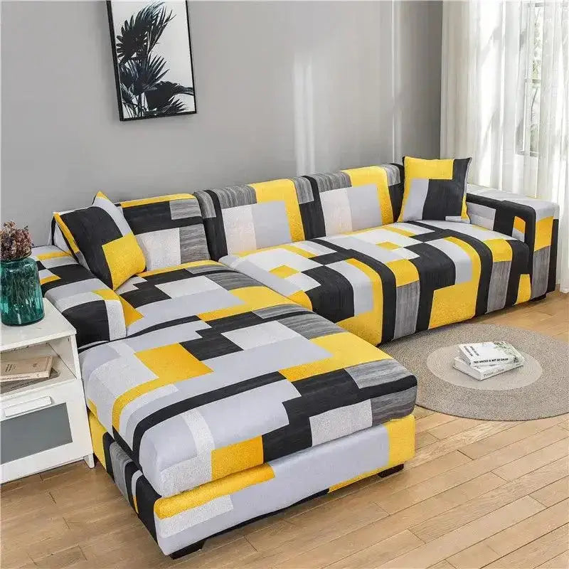 Capas para Sofá com Design Geométrico Ricaly Compre