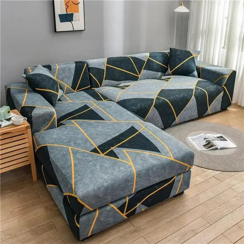 Capas para Sofá com Design Geométrico Ricaly Compre
