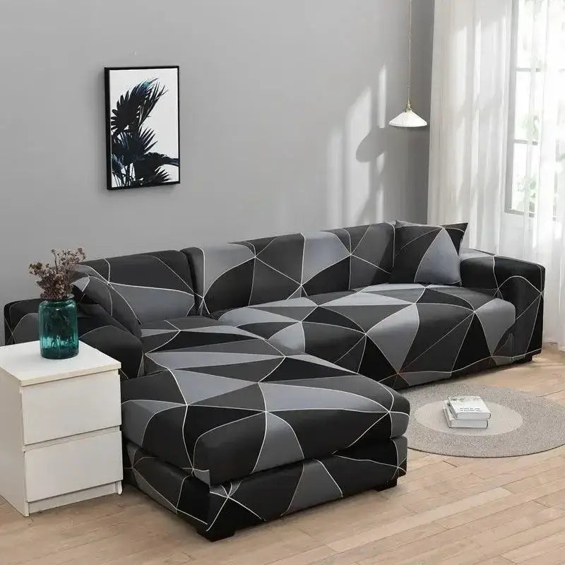 Capas para Sofá com Design Geométrico Ricaly Compre