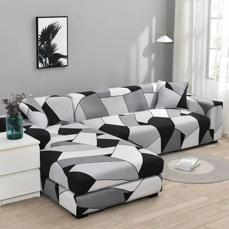 Capas para Sofá com Design Geométrico Ricaly Compre