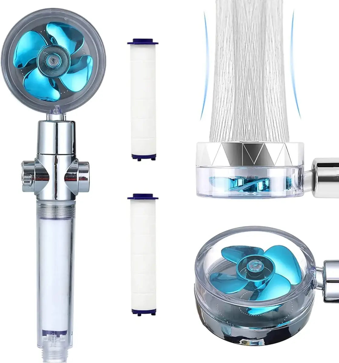 Chuveiro Alta Pressão Hydrojet com Brinde Exclusivo ducha cabeça turbina Banheiro Compre