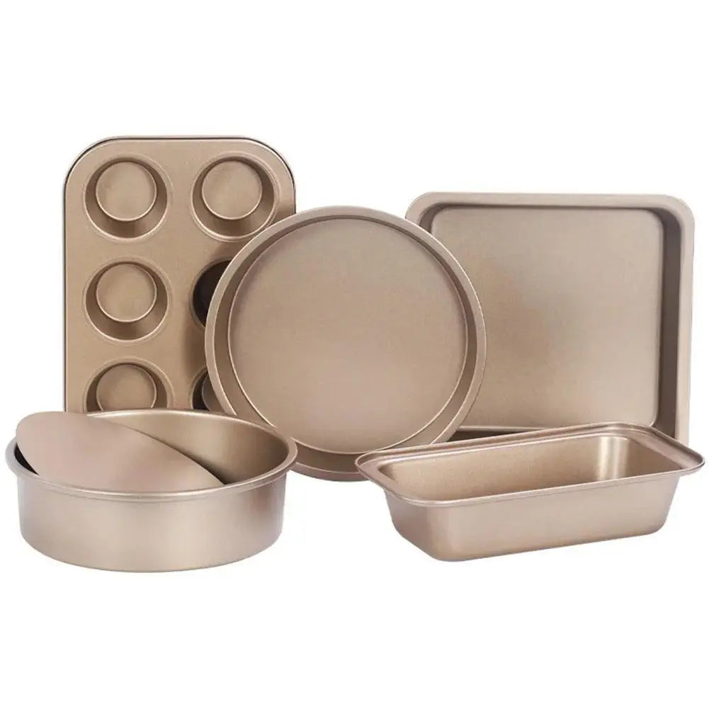 Assadeiras Antiaderentes Ricaly | 5 Peças em Aço Carbono Mesa & Buffet Compre