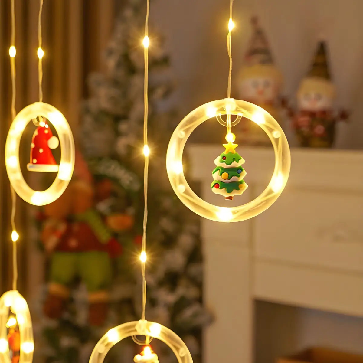 Cortina de Luzes Led Ricaly | 10 Pontos e Frete Grátis Compre
