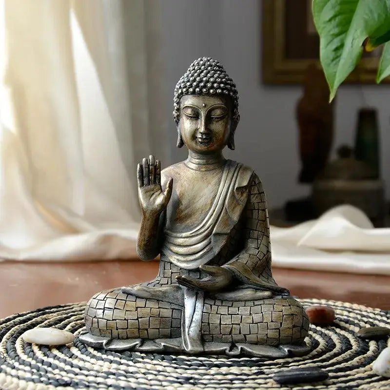 Decoração Buda em Madeira Natural – Elegância e Detalhes | Ricaly Mais Vendidos Compre