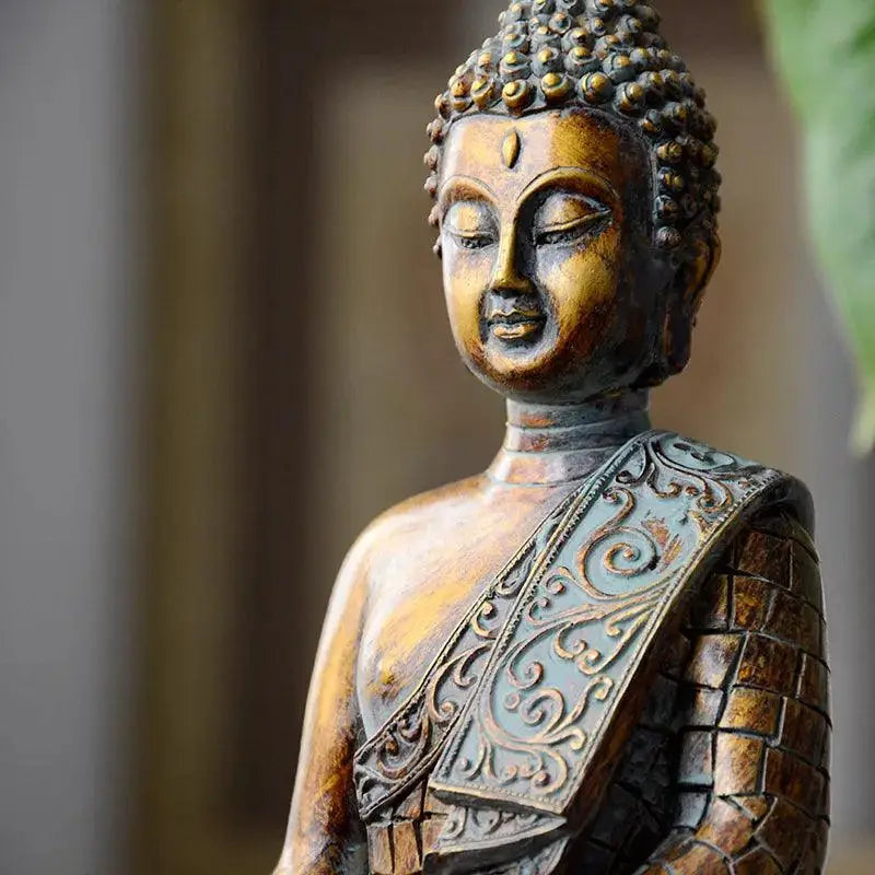 Decoração Buda em Madeira Natural – Elegância e Detalhes | Ricaly Mais Vendidos Compre