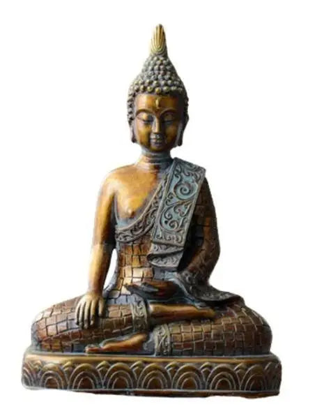 Decoração Buda em Madeira Natural – Elegância e Detalhes | Ricaly Mais Vendidos Compre