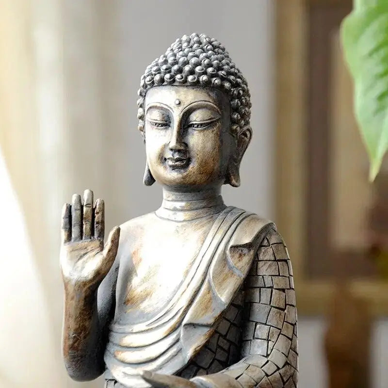 Decoração Buda em Madeira Natural – Elegância e Detalhes | Ricaly Mais Vendidos Compre