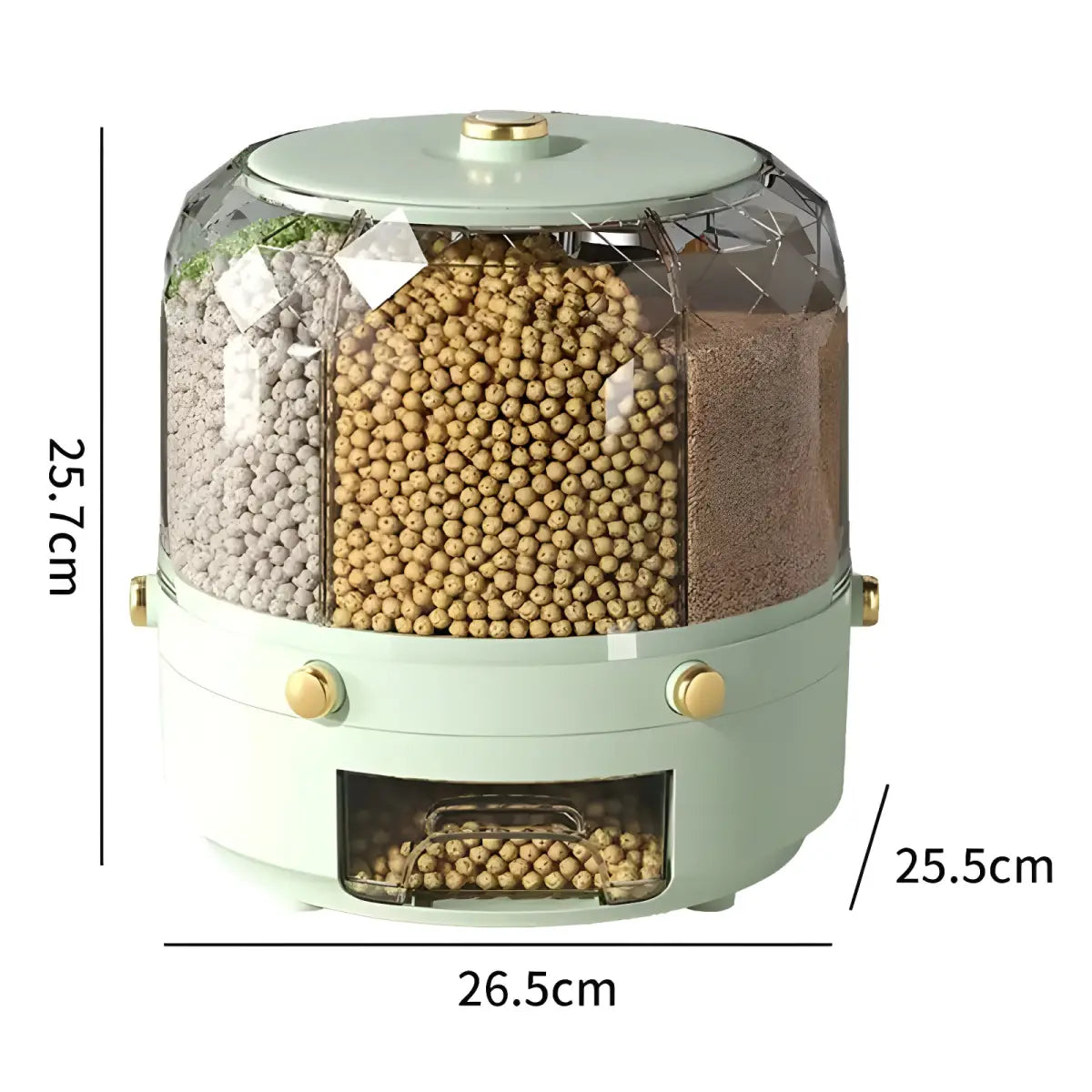 Dispensador Porta Alimentos Ricaly | 5% OFF e Frete Grátis Organizadores para Cozinha Compre