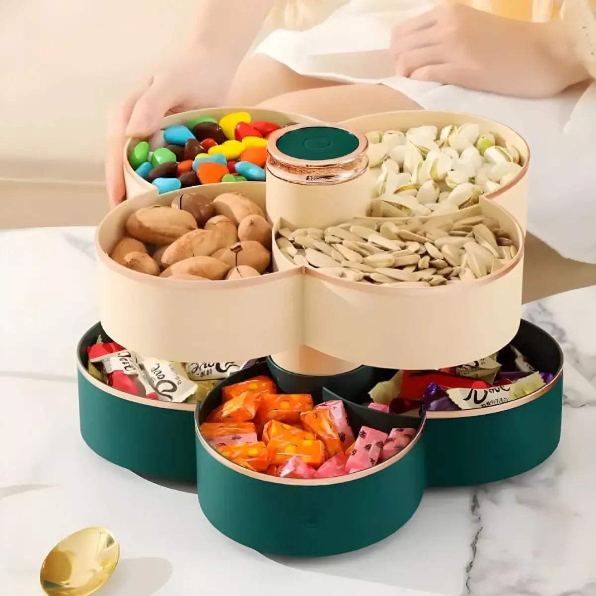 Dispenser Organizador Alimentos Ricaly | Frete Grátis Hoje lanche contêiner variado Organizadores para Cozinha Compre
