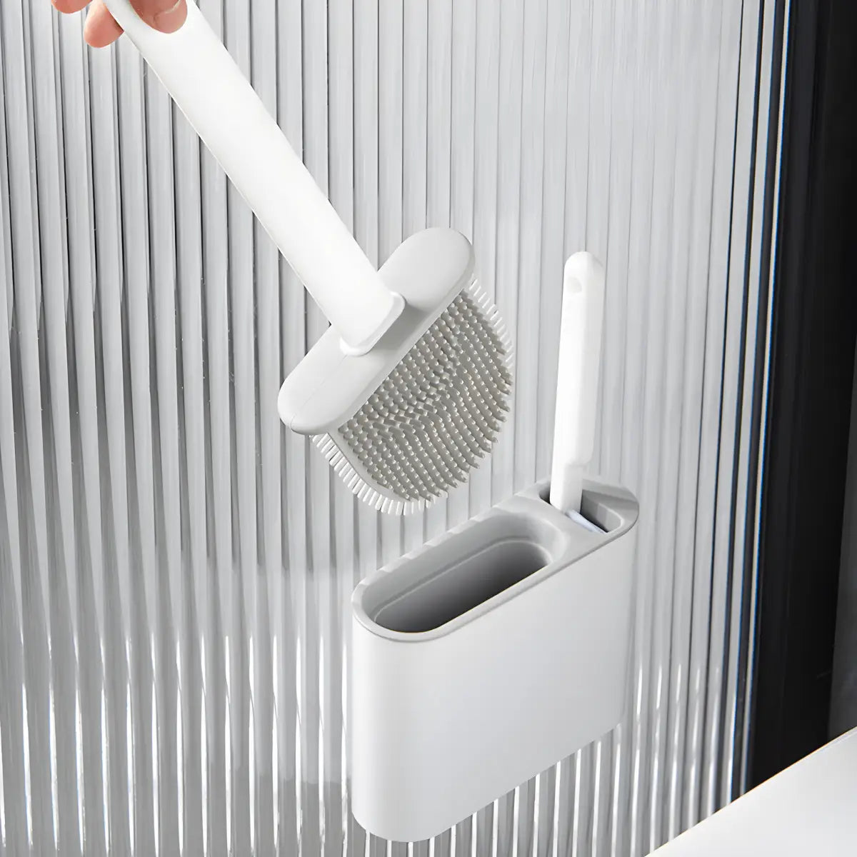 Escova Sanitária Dourada Elegante para Seu Banheiro silicone banheiro escova Compre