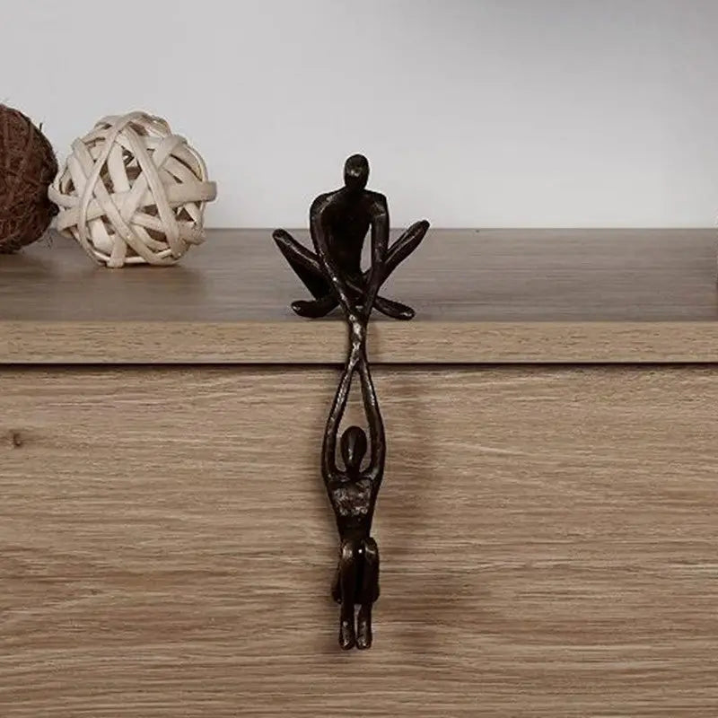 Escultura Casal Ornamental em Bronze para Decoração Elegante Compre agora Ricaly