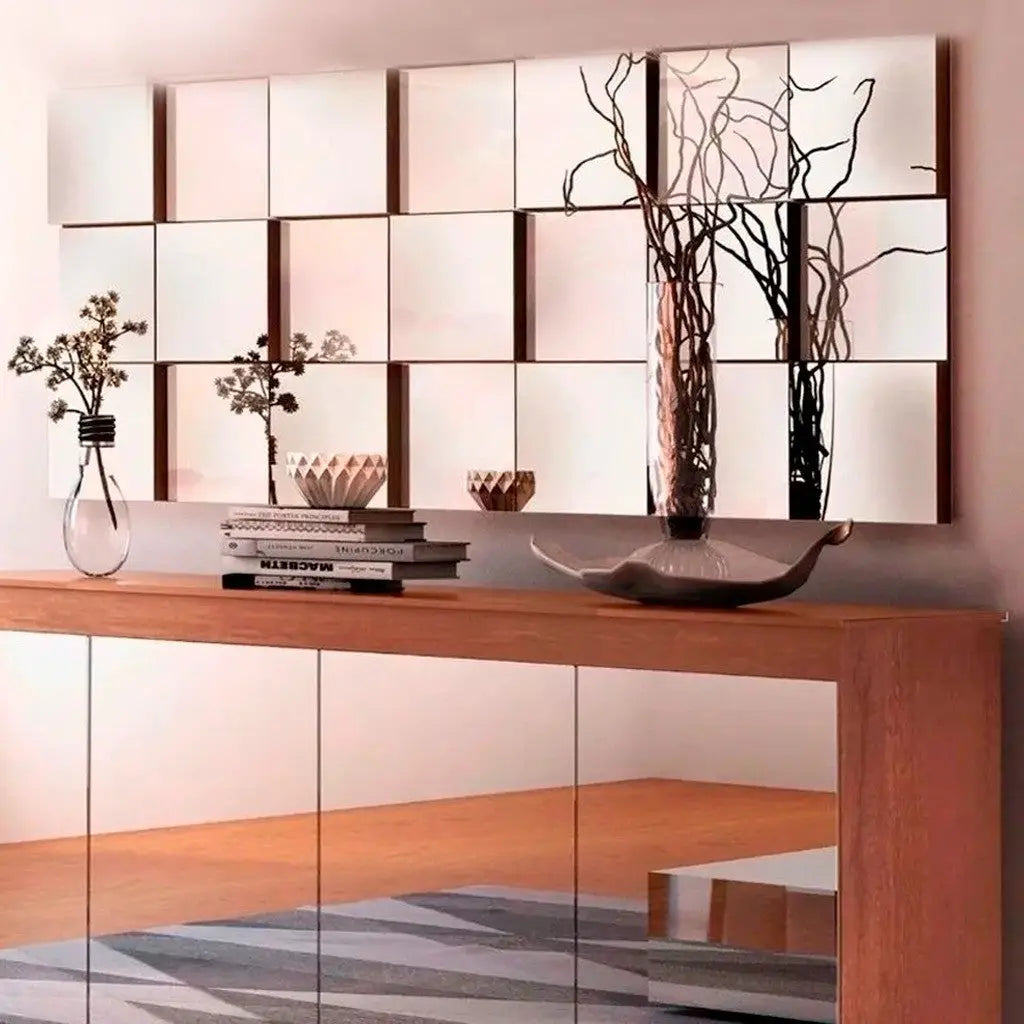 Espelho Decorativo 3D Liverpool – Elegância em Vidro Ricaly Mais Vendidos Compre