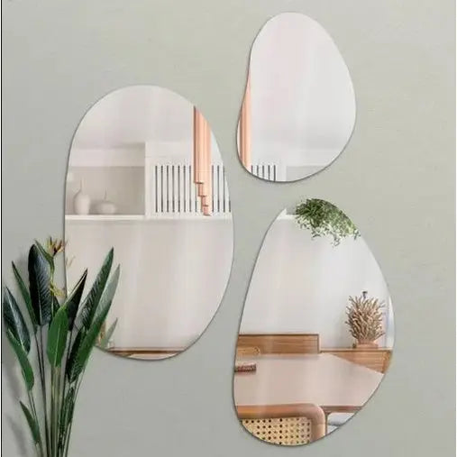 Espelhos Decorativos Orgânicos – Diversos Tamanhos | Ricaly Decoração Compre