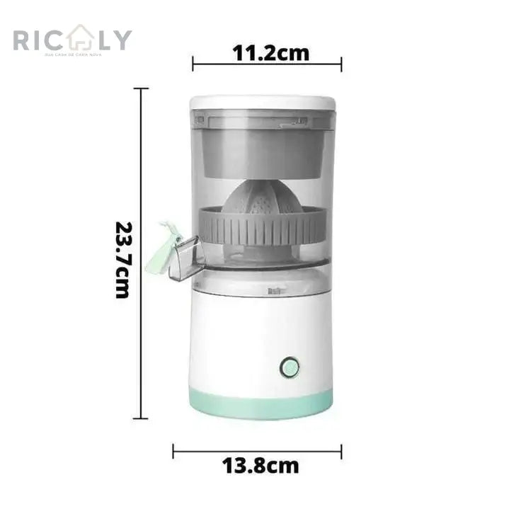 Espremedor de Laranja Elétrico Ricaly: Prático, Rápido e Delicioso!