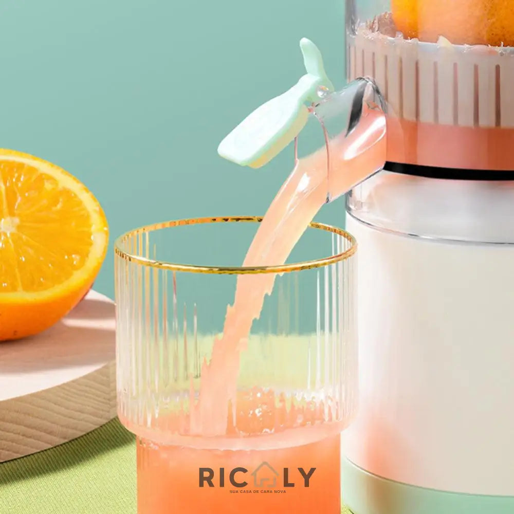 Espremedor de Laranja Elétrico Ricaly: Prático, Rápido e Delicioso!