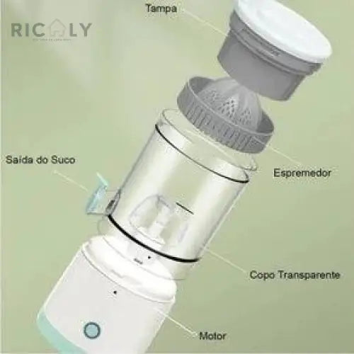 Espremedor de Laranja Elétrico Ricaly: Prático, Rápido e Delicioso!