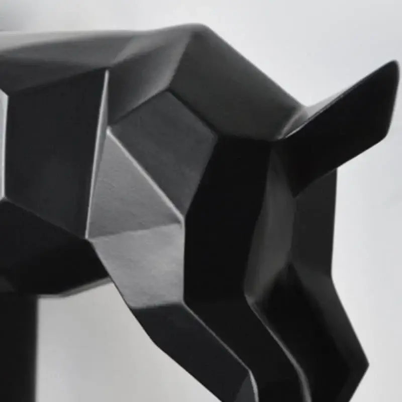 Estátua Cervo Geométrica em Resina para Decoração Elegante Compre agora Ricaly