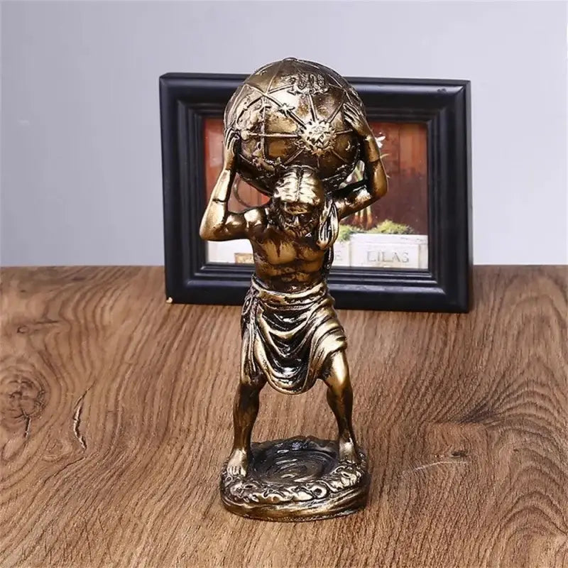Estátuas de Atlas Grego Mitológico em Decoração Vintage Alta Qualidade Compre agora Ricaly