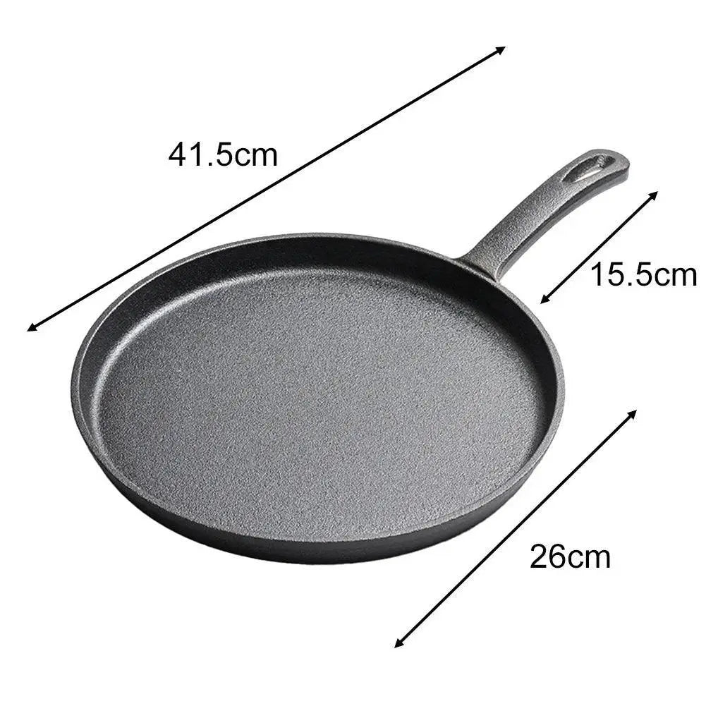 Frigideira de Ferro Fundido Ricaly | 5% OFF Hoje cinza elenco ferro Mais Vendidos Compre