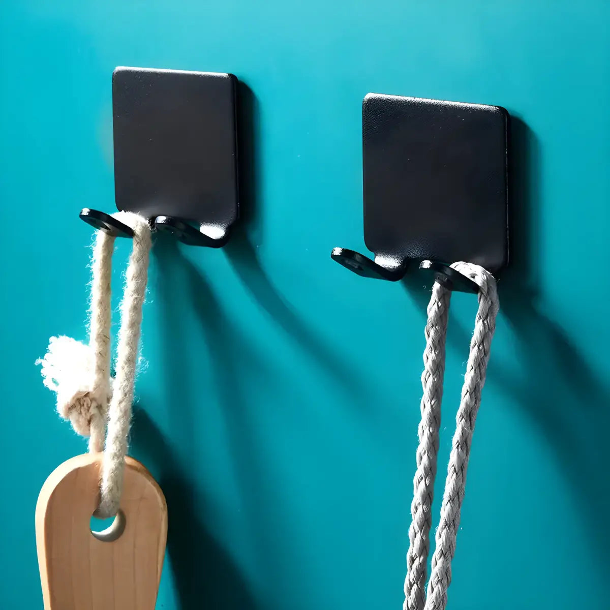 Ganchos de aço inoxidável com cordas para organização resistente Ricaly