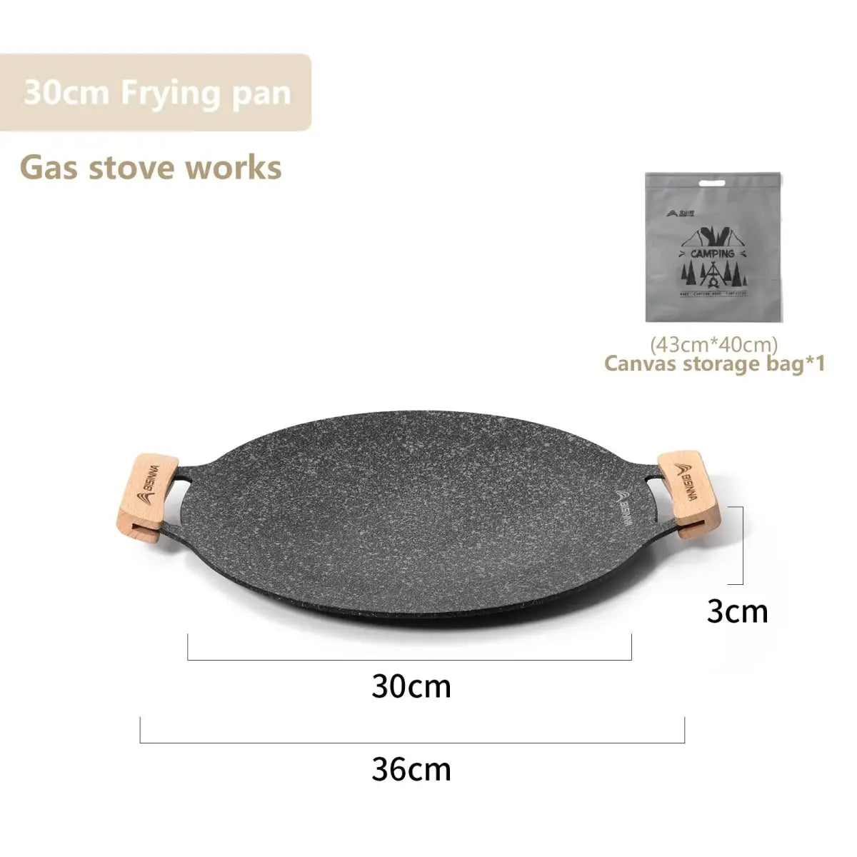 Grelhar Antiaderente 30cm para Churrasco em Acampamento Compre agora Ricaly