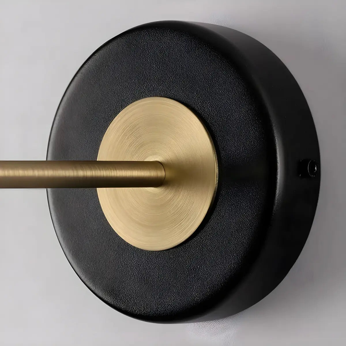 Iluminação Circular Suspensa em Acrílico Ricaly preto ouro parede Compre
